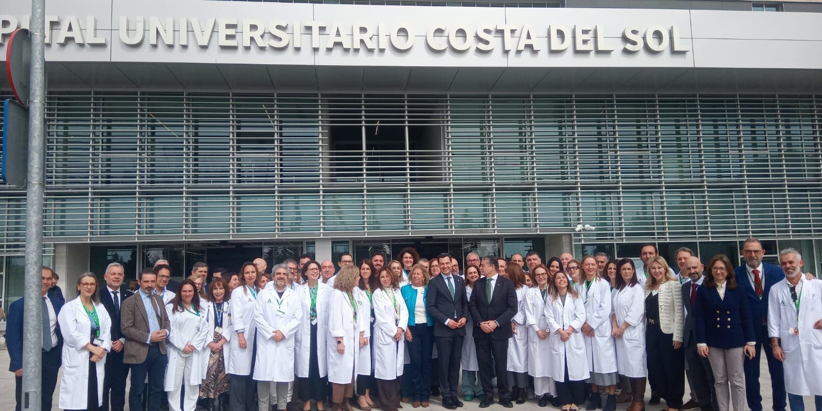 La inauguración oficial del Hospital Universitario Costa del Sol.