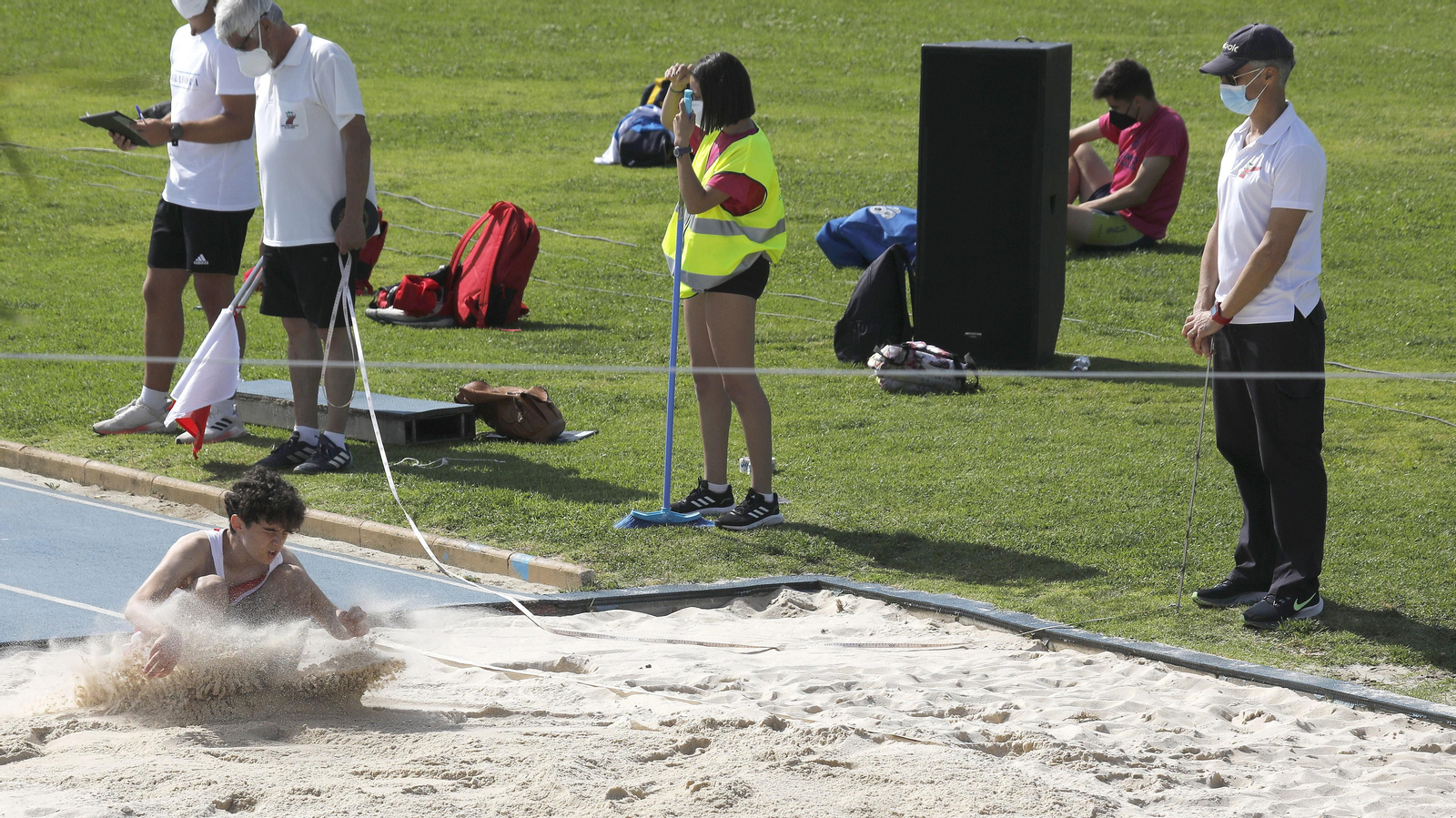 Las fotos de atletismo en las pistas del Enrique Talavera