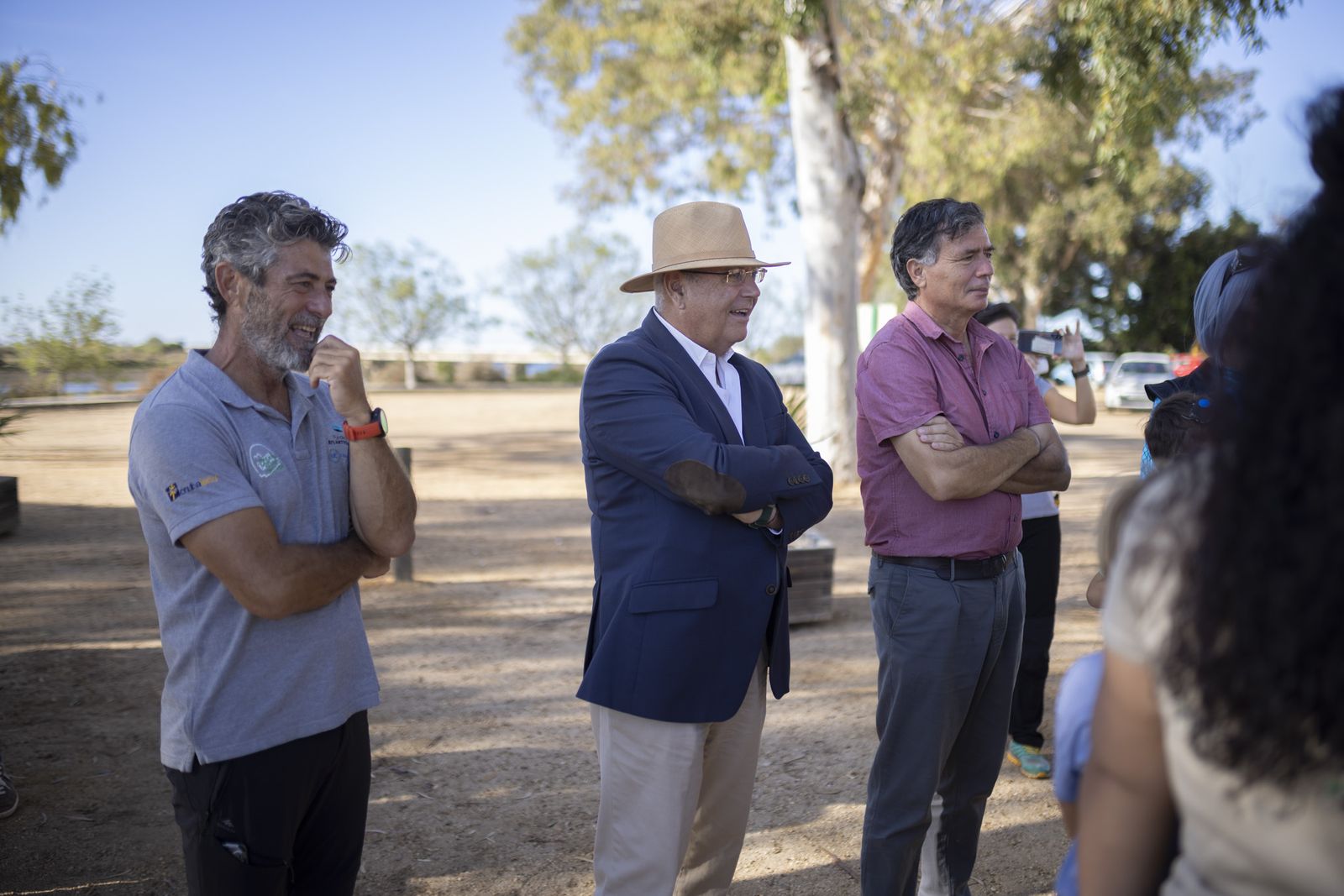 Imágenes de la clausura de la Escuela de Exploradores en Marismas del Odiel