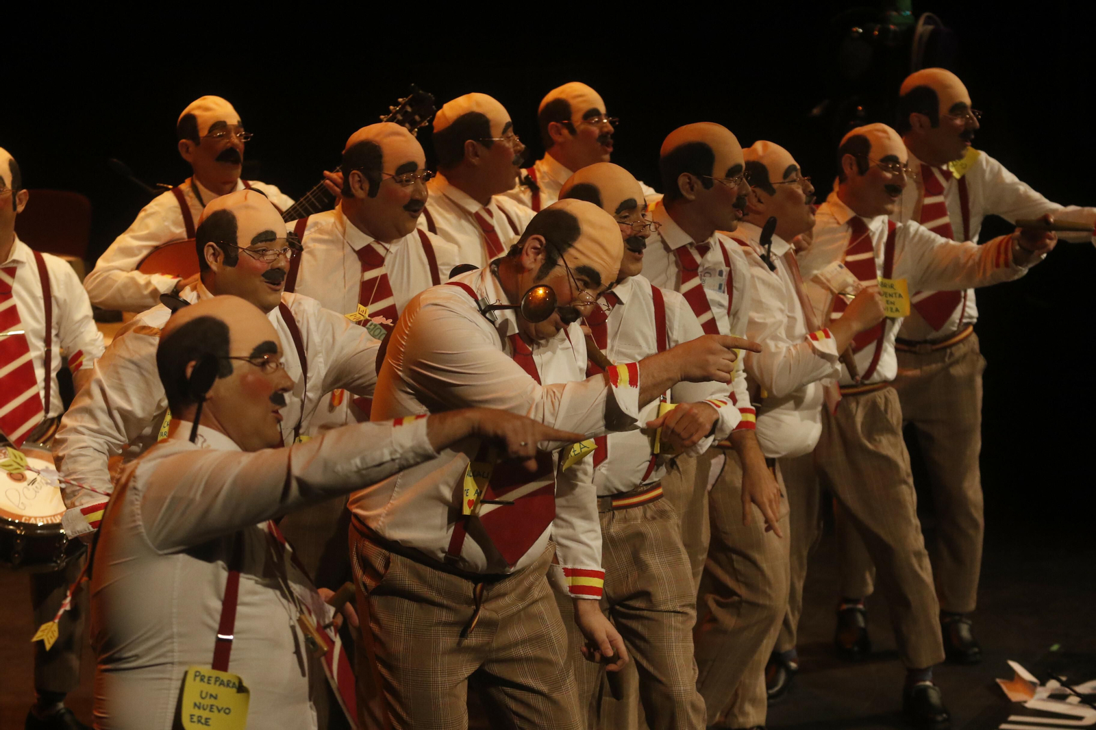 La primera sesión de preliminares del Concurso del Carnaval de Córdoba, en fotos
