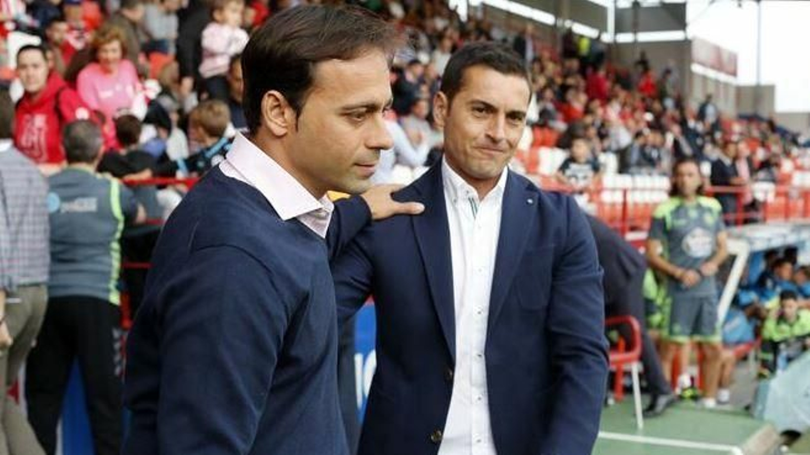 FF y Francisco, en el duelo del pasado verano en Lugo.