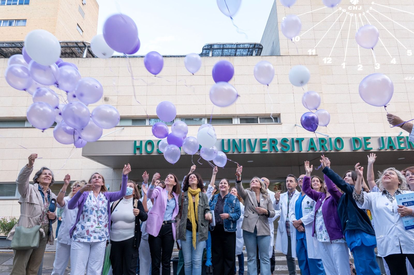 El Hospital Universitario de Jaén se suma al Día Internacional de la muerte Perinatal y Neonatal.