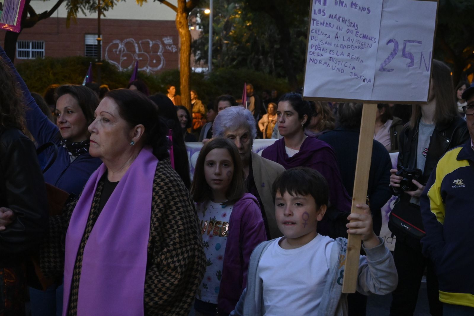 Manifestación del 25N en Imágenes.