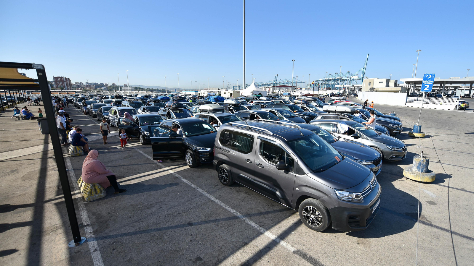 Las fotos de la OPE en el puerto de Algeciras