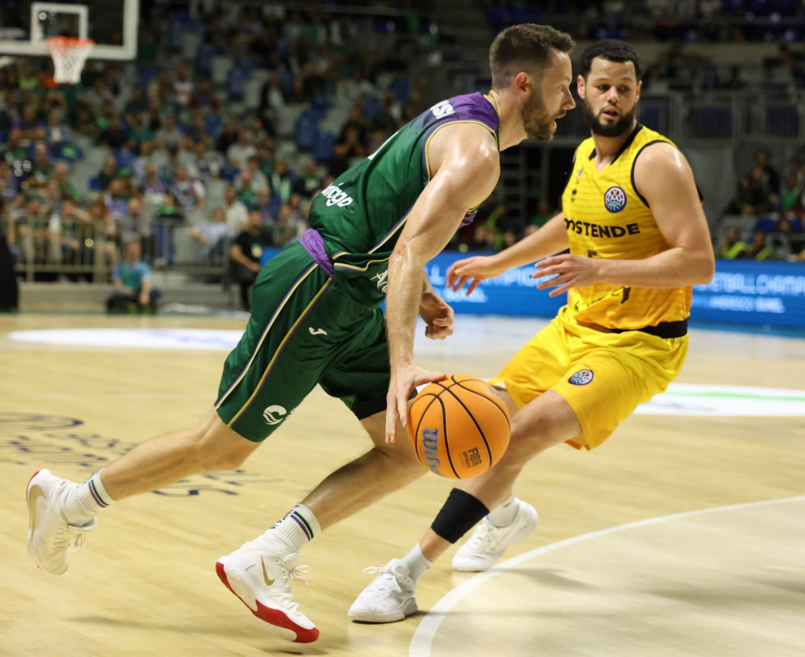 El Unicaja-Filou Oostende, en fotos