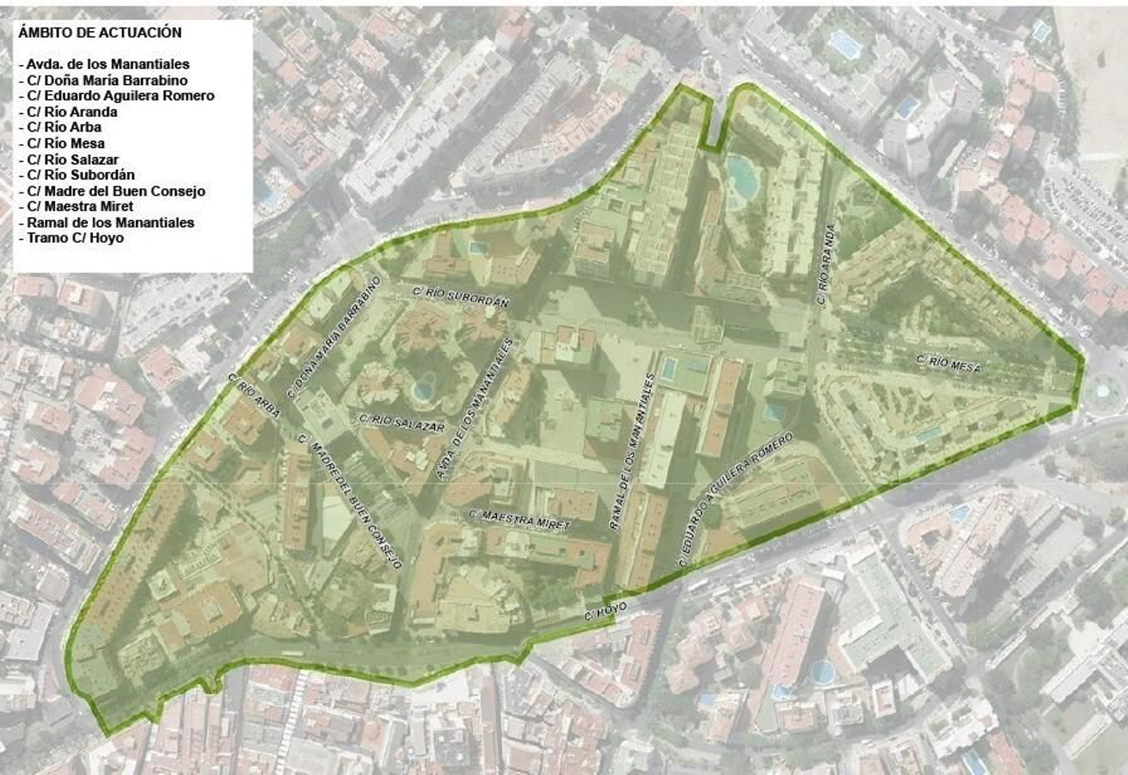 Mapa de la Zona de Bajas Emisiones de Torremolinos. Mapa de la Zona de Bajas Emisiones de Torremolinos.