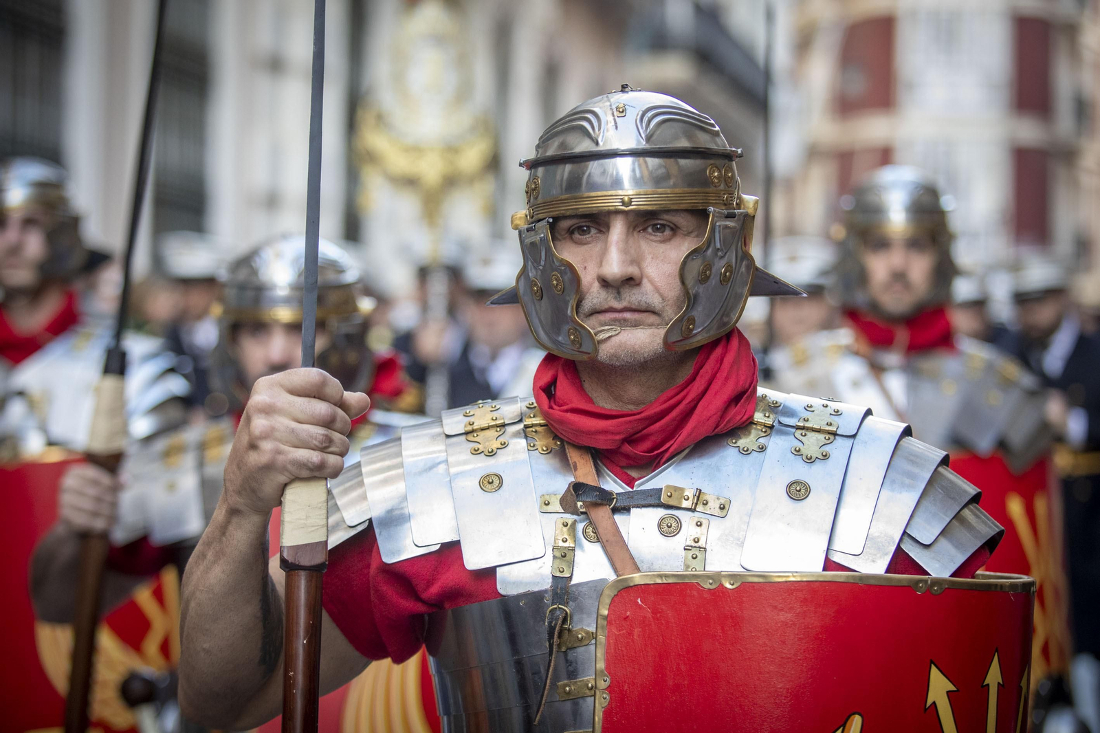 Las imágenes de la cofradía de Ecce-Homo en la Semana Santa de Cádiz 2022