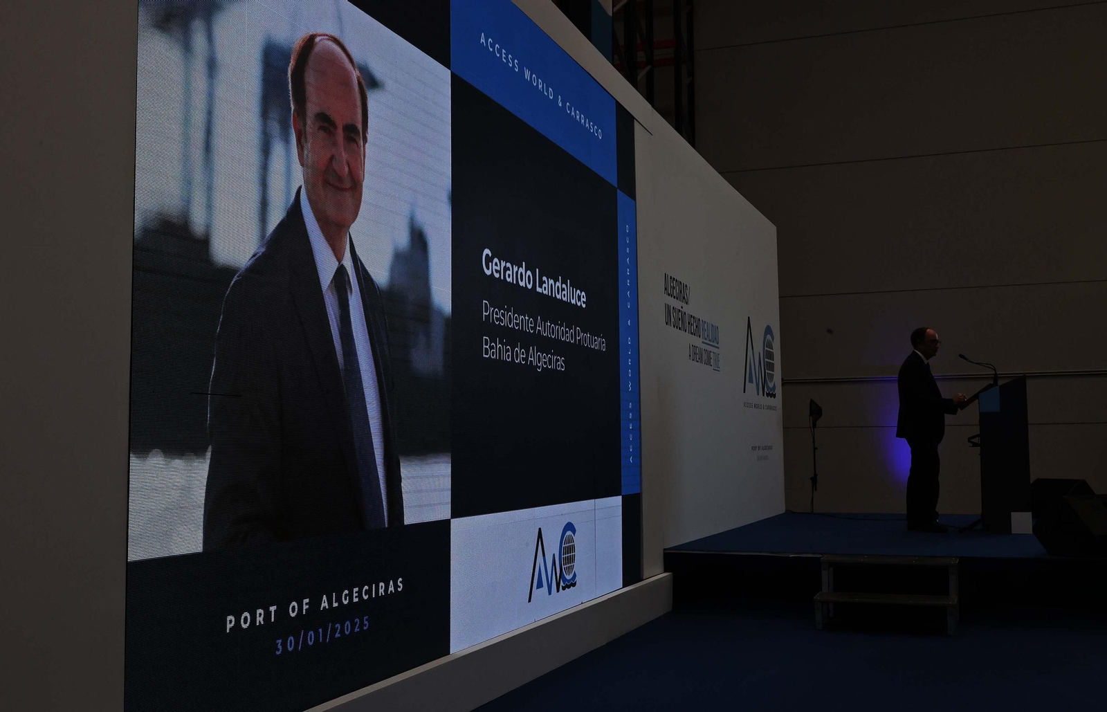 Fotos de la inauguración de Access World Carrasco en el puerto de Algeciras