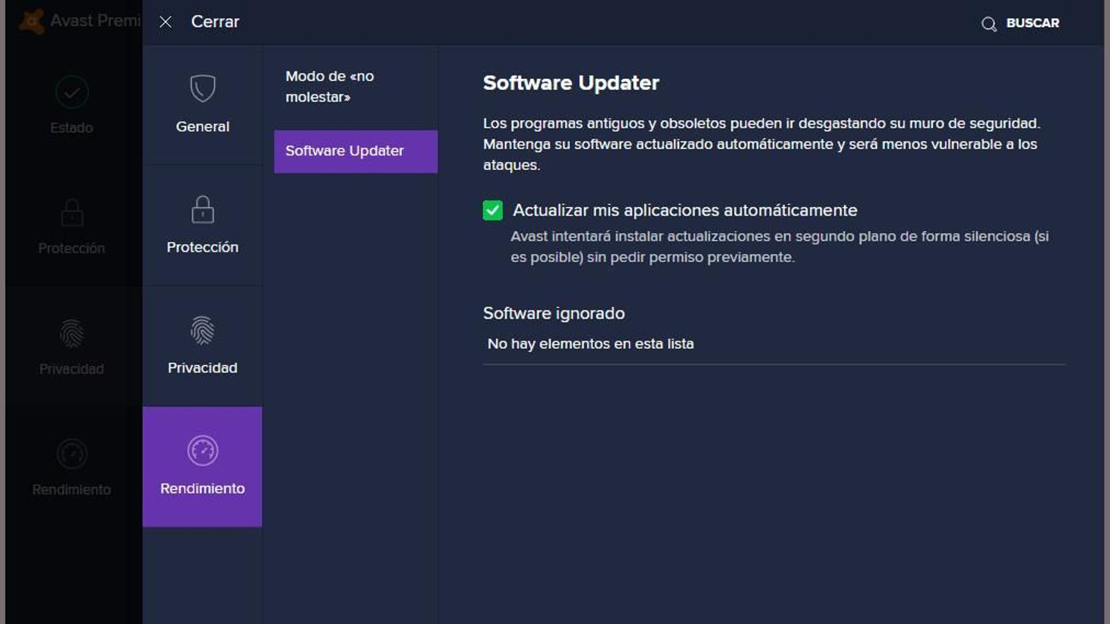 Imágenes del antivirus Avast Premium Security