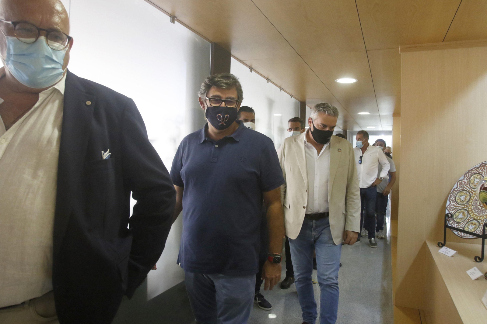 La presentación de Antonio Casas como jugador del Córdoba CF, en imágenes