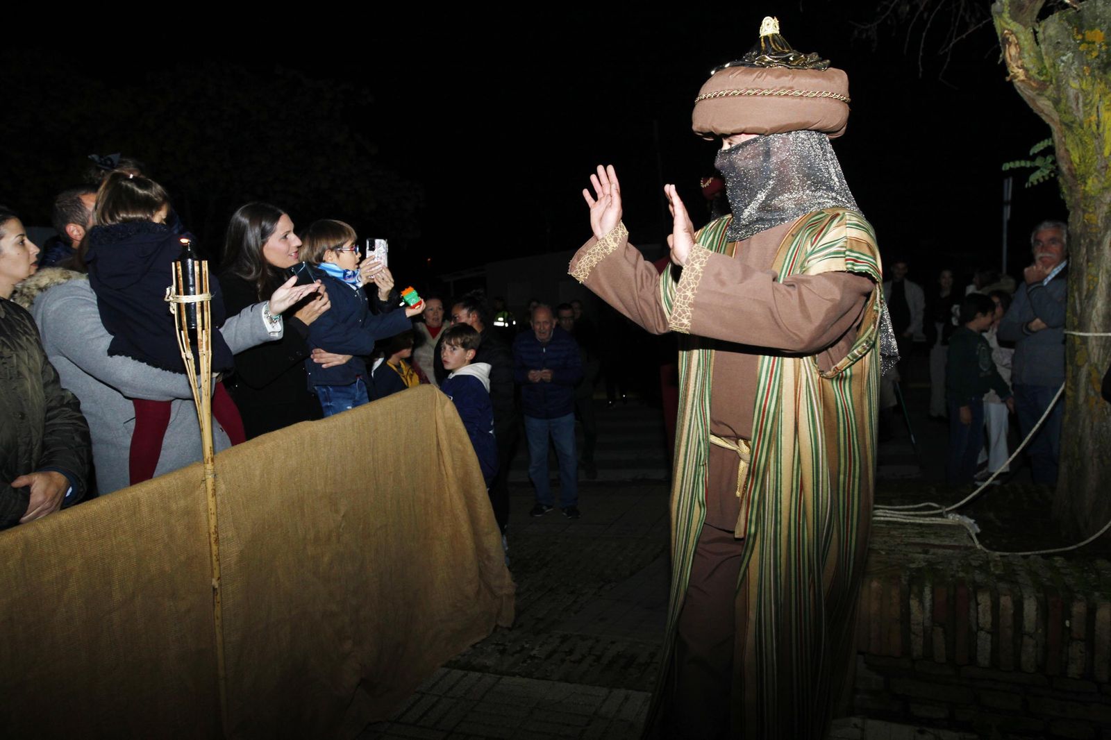 Las imágenes de los Reyes Magos recogiendo el oro en las Minas de Tharsis