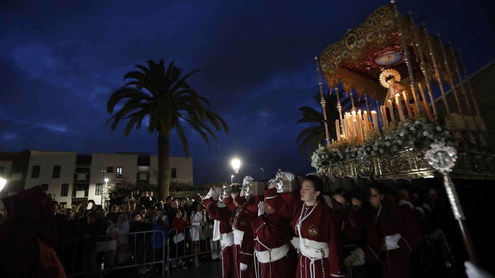 Fotos del Lunes Santo en San Roque: Oración en el Huerto.