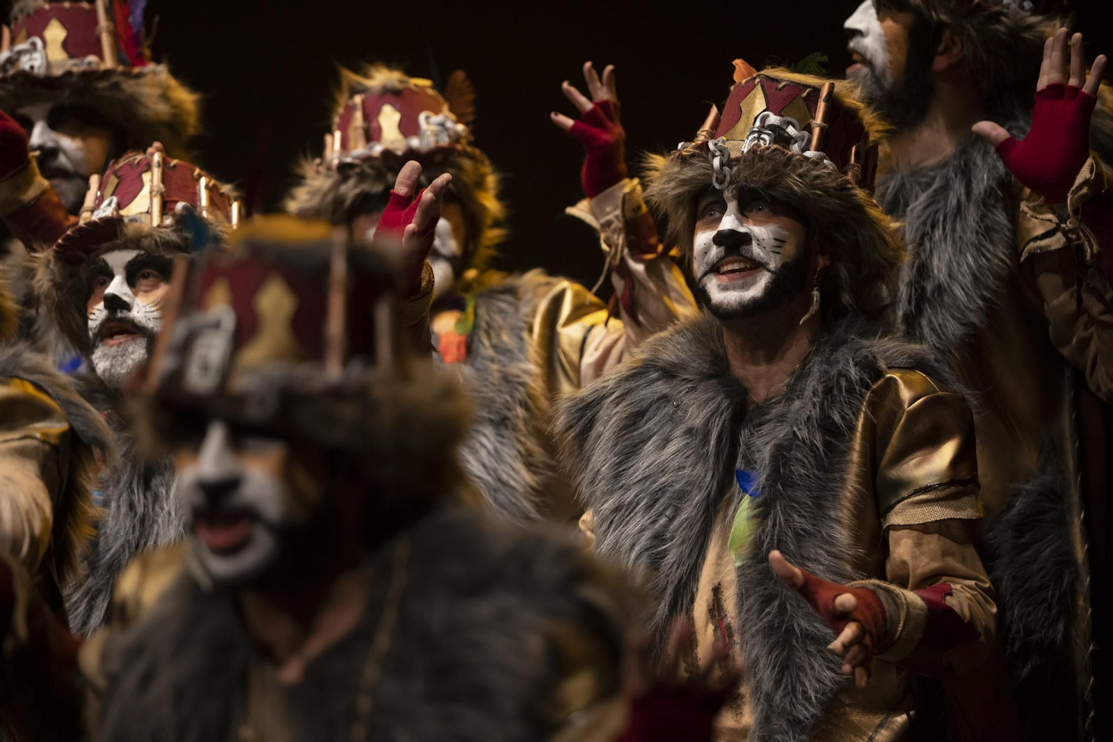 La última jornada de semifinales del Carnaval de Huelva, en imágenes