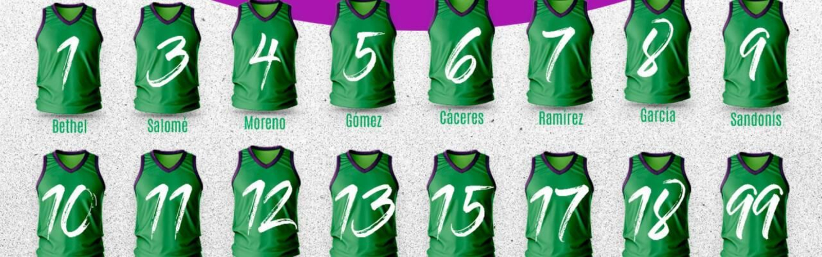 Dorsales del Unicaja.