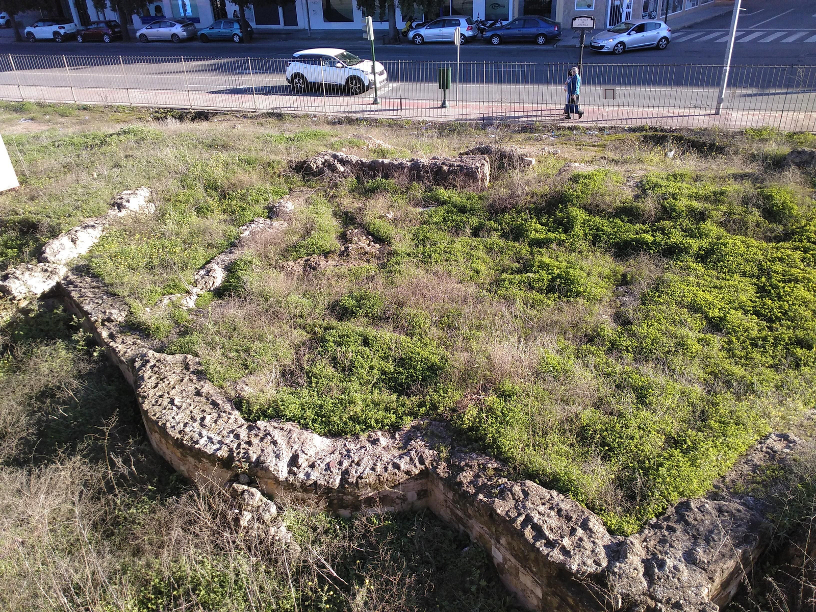 Aspecto que presenta el yacimiento de Cercadilla.