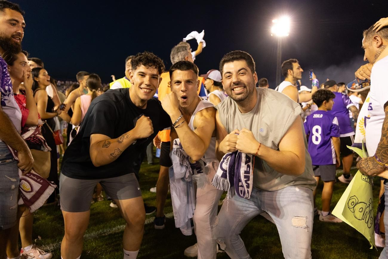 La celebración del Real Jaén.