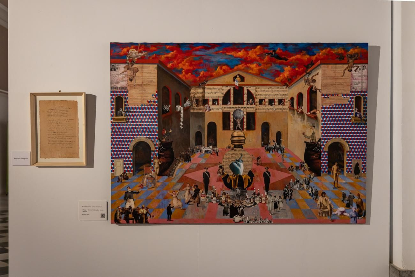 Una exposición en imágenes: ‘Escritura’ o el circo de la condición humana según José Antonio Zaragoza