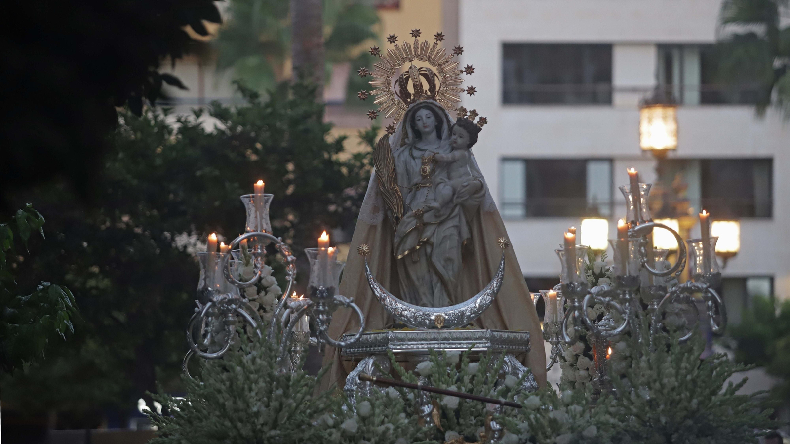 Fotos de la procesión de la Virgen de La Palma en Algeciras