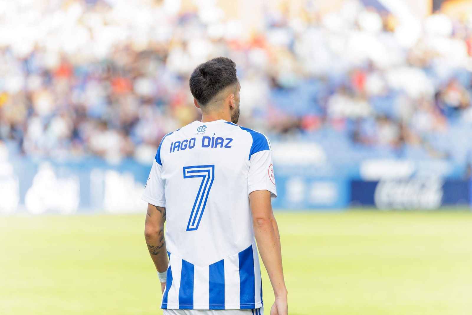 Imágenes del partido entre el Recre y la Segoviana