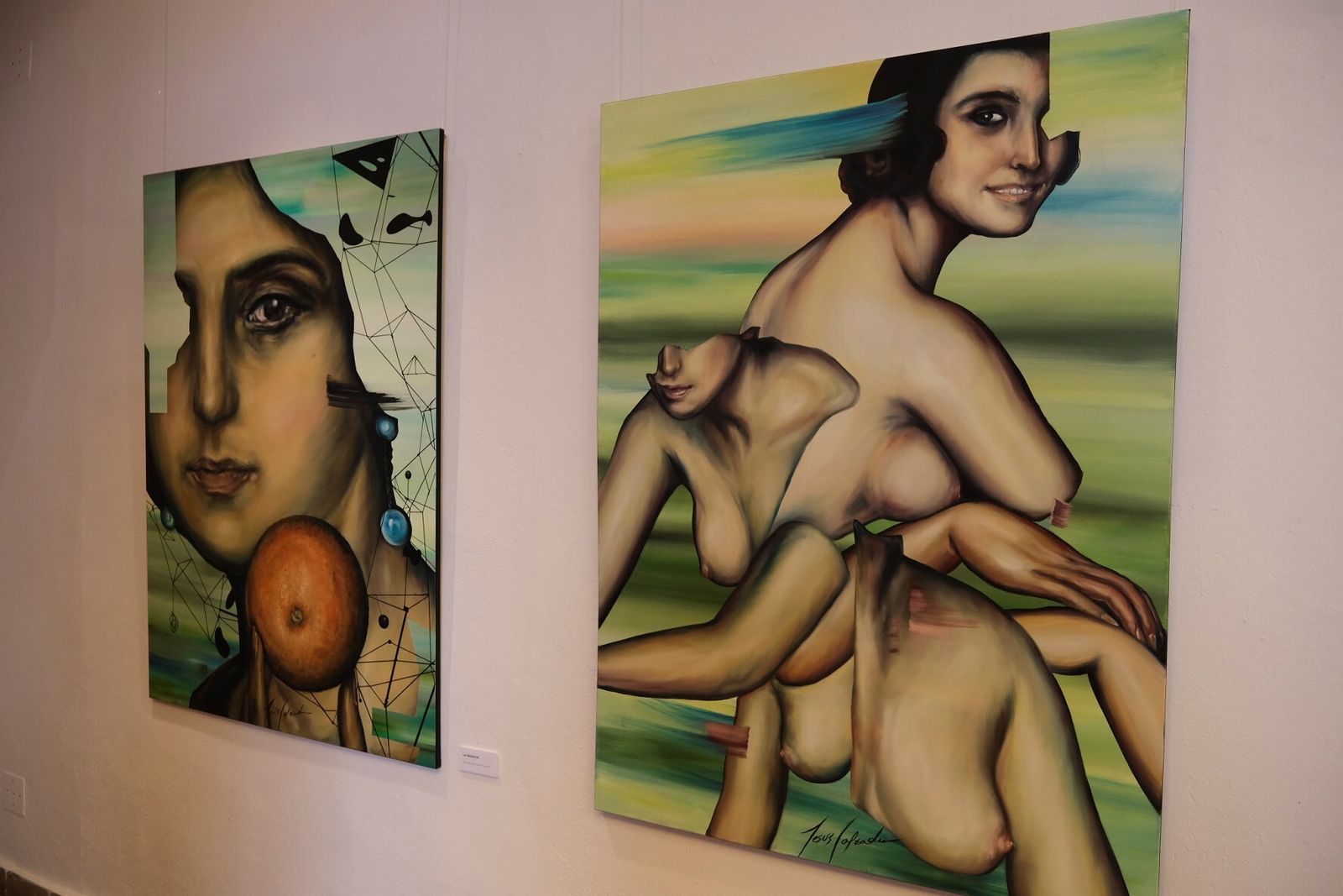 La exposición 'Melancolía', de Jesús Calzada, en el Palacio de Viana de Córdoba, en imágenes