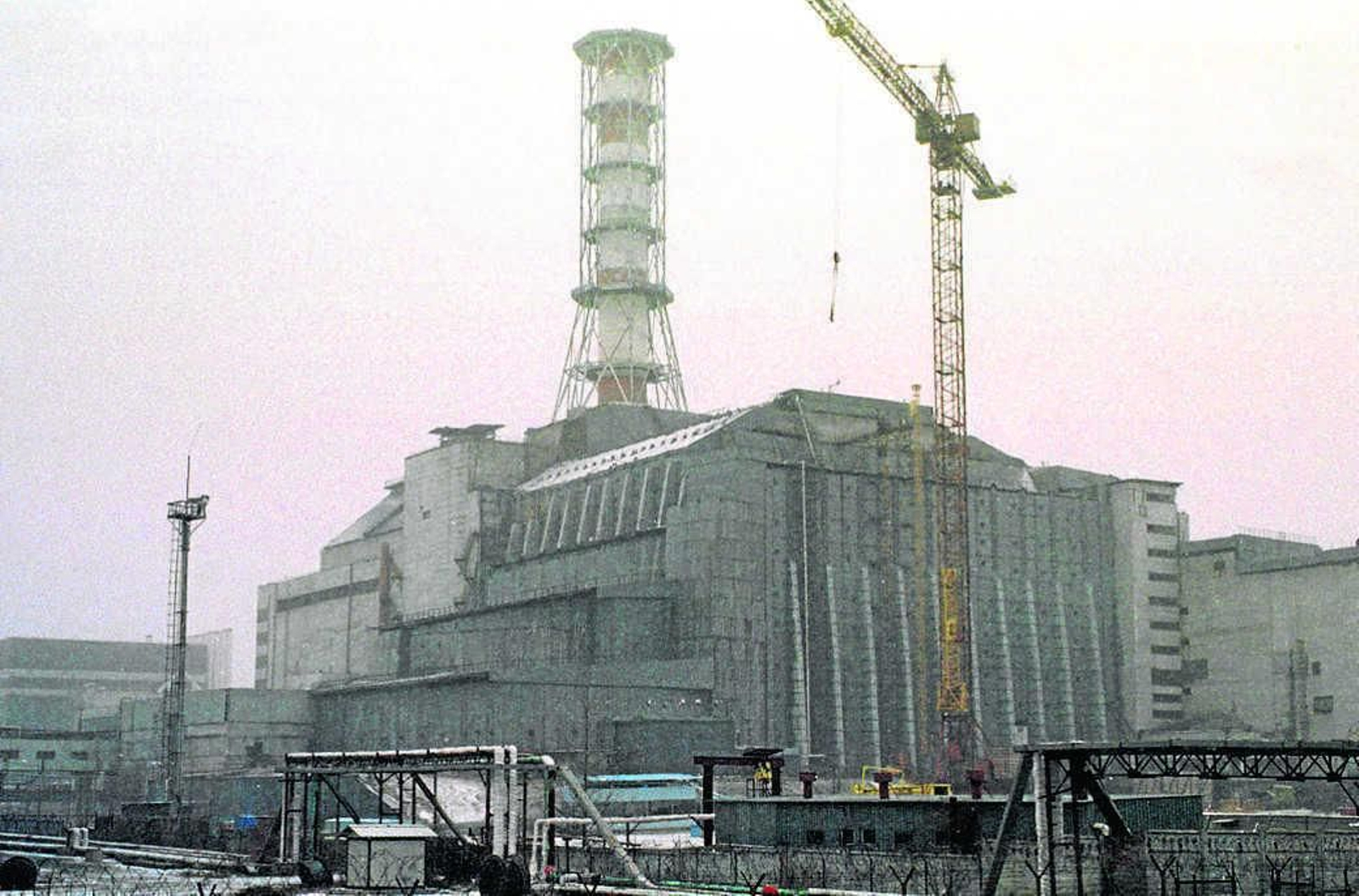 La central nuclear de Chernobyl en Ucrania.