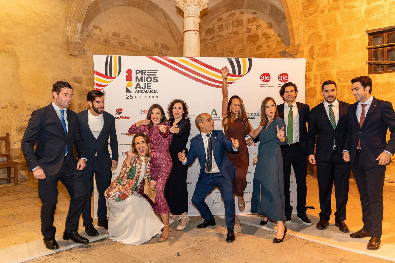 Así fue la mágica noche de entrega de los Premios AJE Andalucía, en imágenes