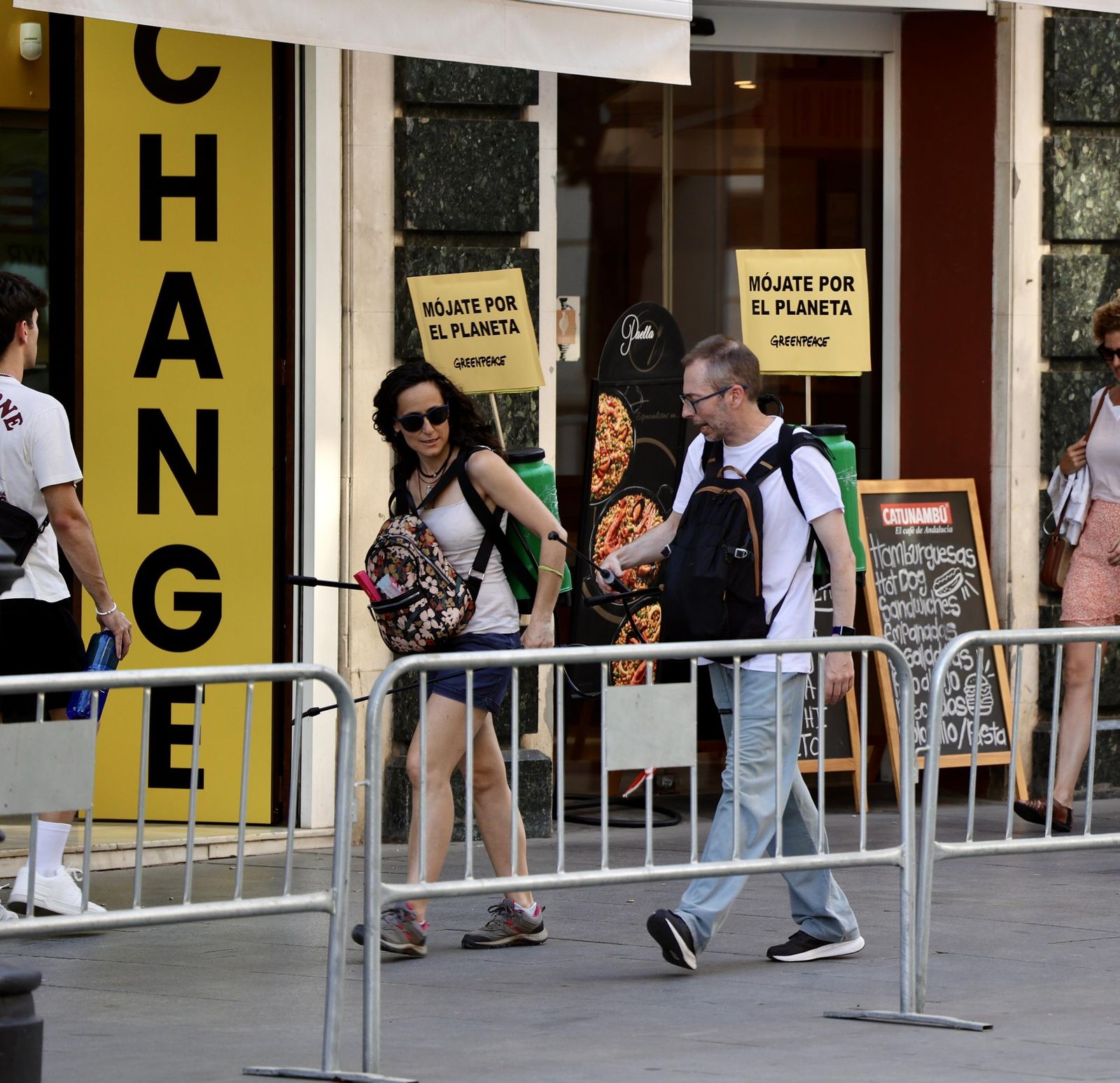 LLegada de los mandatarios de la ONU a la cena en el Alcázar