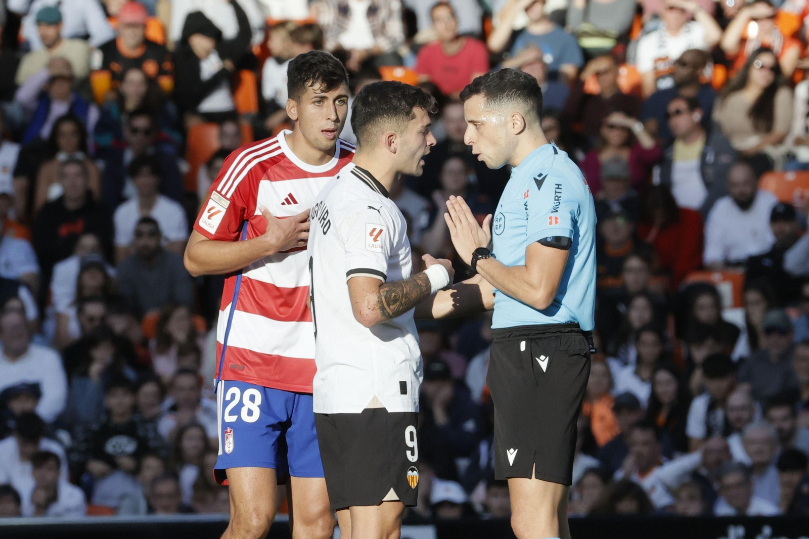 Las mejores imágenes del Valencia-Granada CF