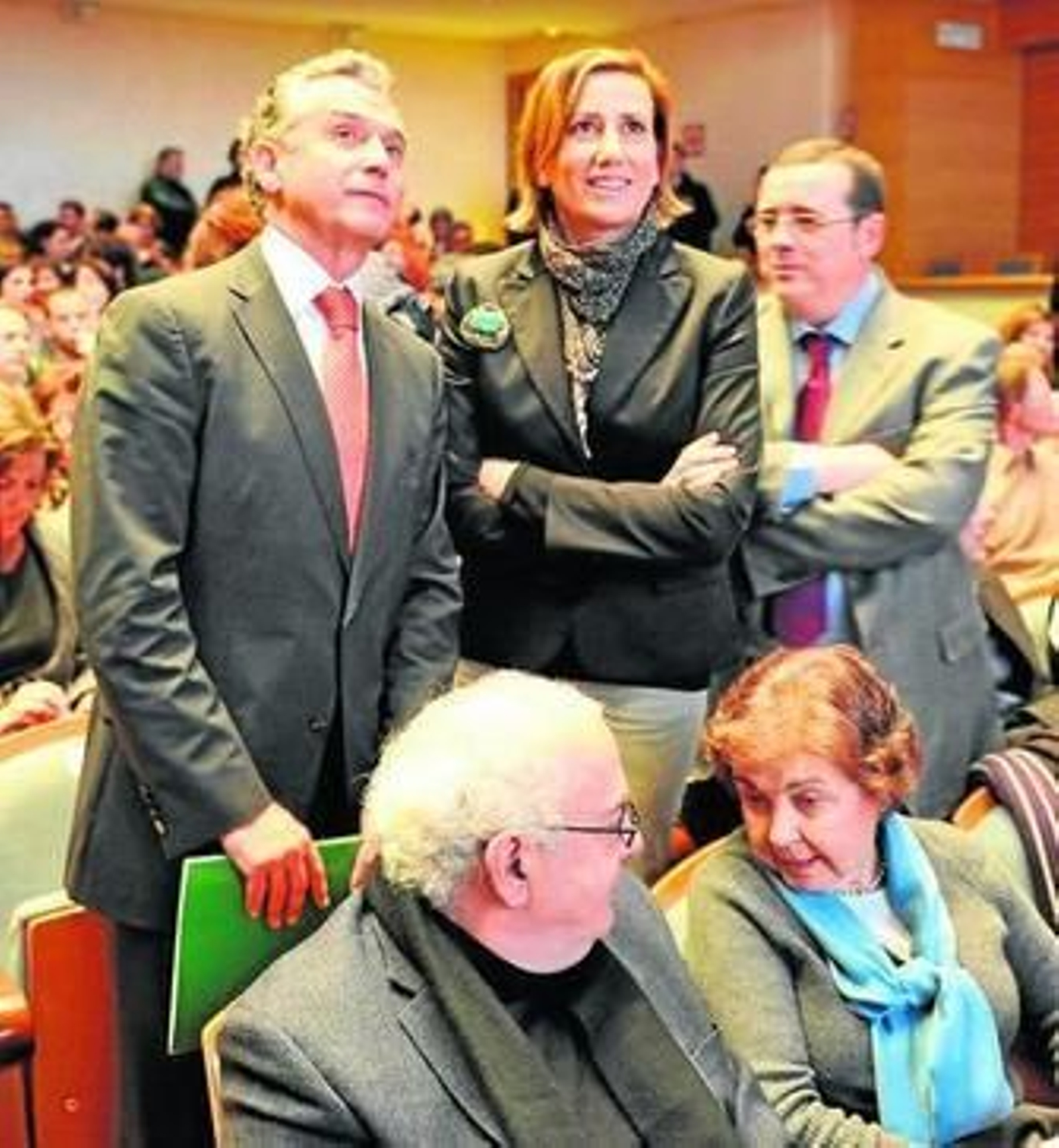 Paulino Plata, en el acto de ayer en Sevilla. Paulino Plata, en el acto de ayer en Sevilla.