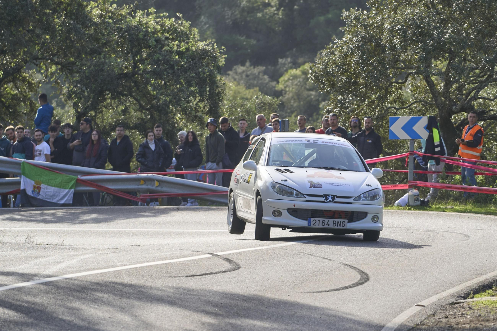 Las mejores fotos del espectacular arranque de la Subida a Trassierra