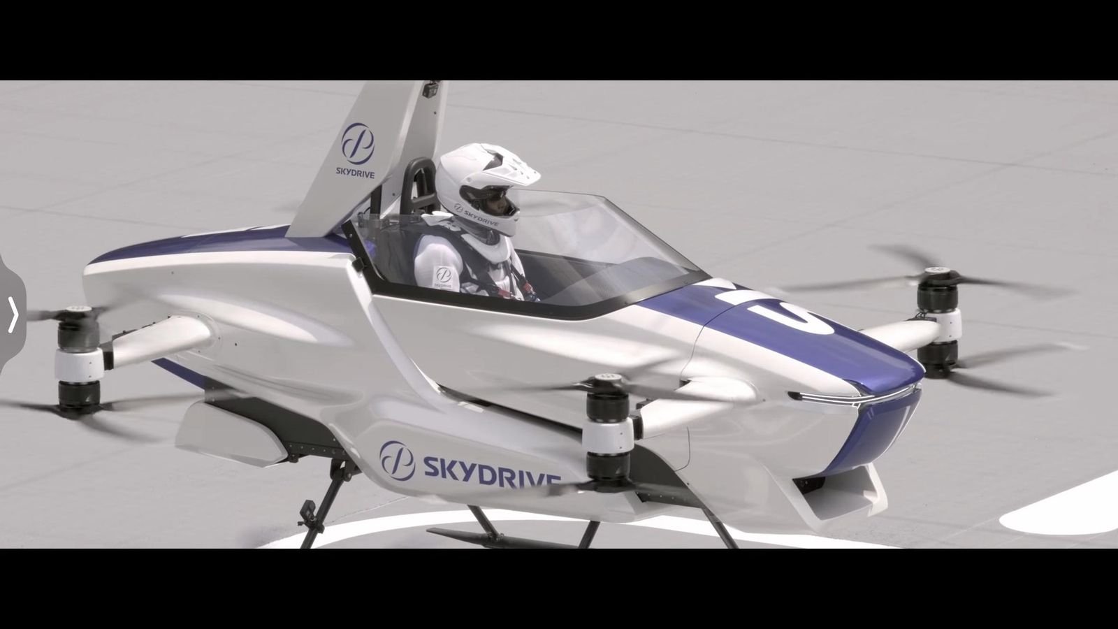 Ya se han realizado pruebas de vuelo con dos ocupantes con el dron de SkyDrive.