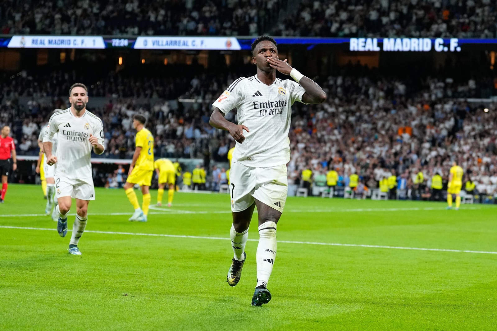 Las mejores imágenes del Real Madrid - Villarreal
