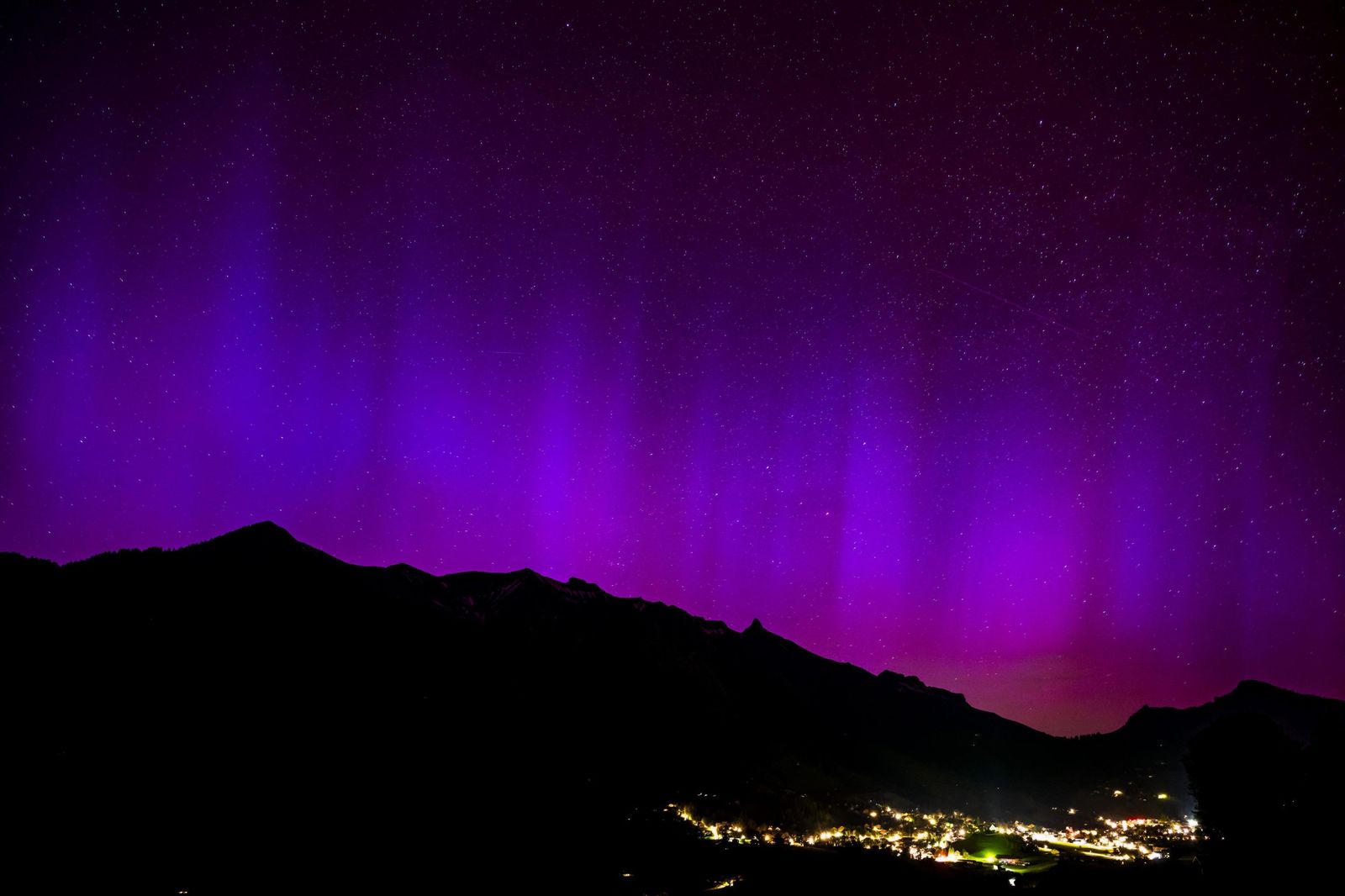 La aurora boreal vista desde España y Europa