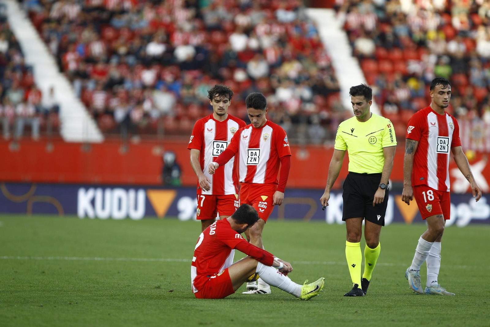 Las mejores imágenes del U.D. Almería-Granada C.F