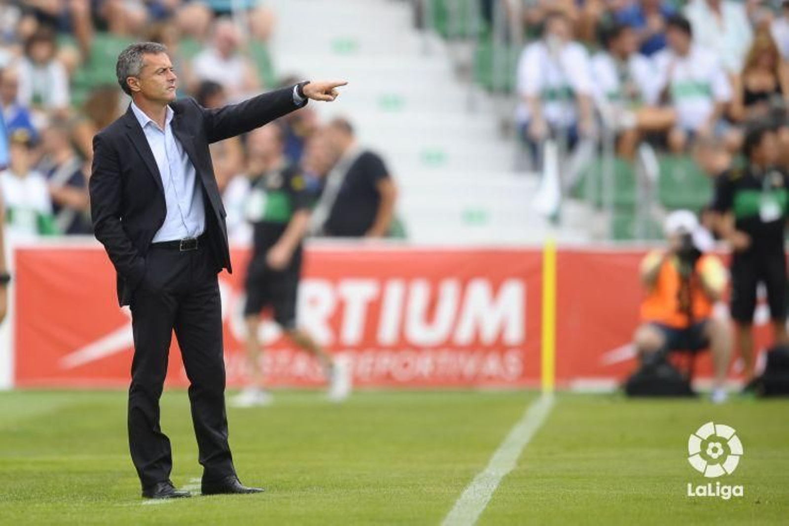 Fran Escribá, en un partido