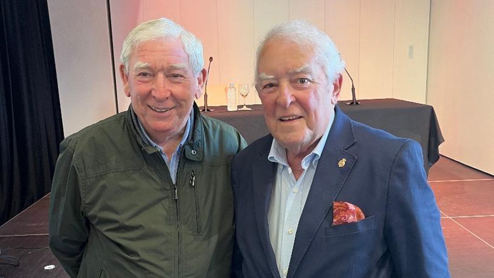 Los hermanos Joaquín  y Juan  Antonio Lamet Dornaleteche.