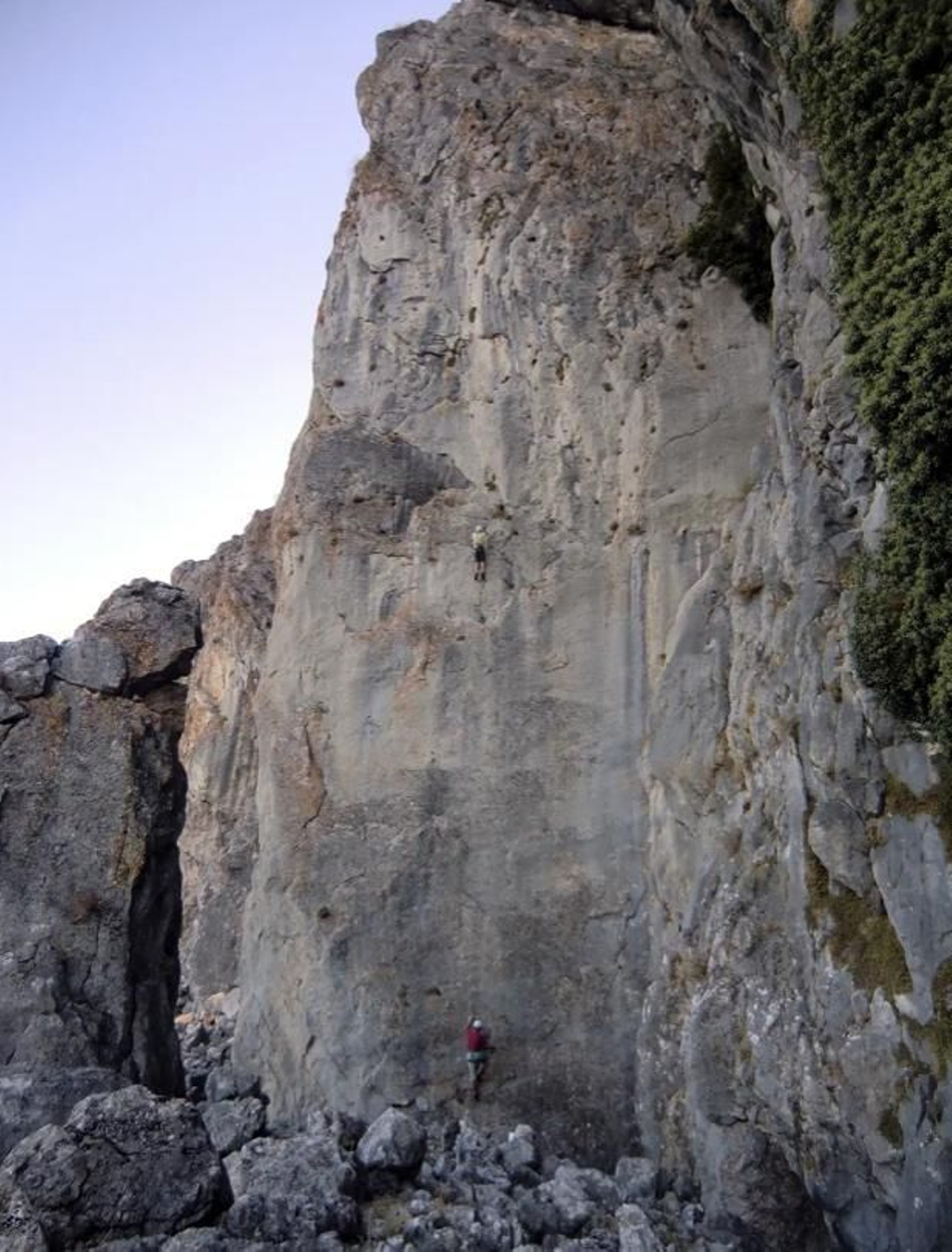 Vía ferrata de Benadalid en la Serranía de Ronda.