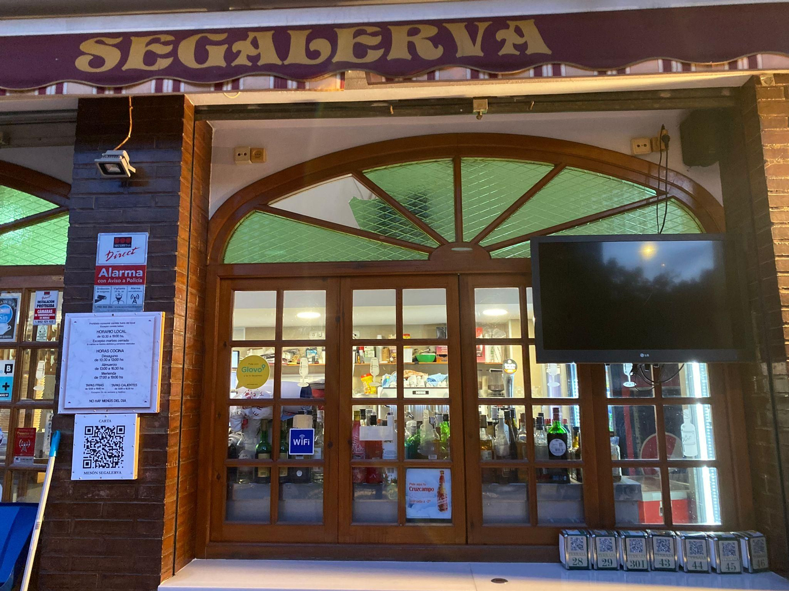 Los destrozos de los ultras en Málaga antes del Marbella-Atlético