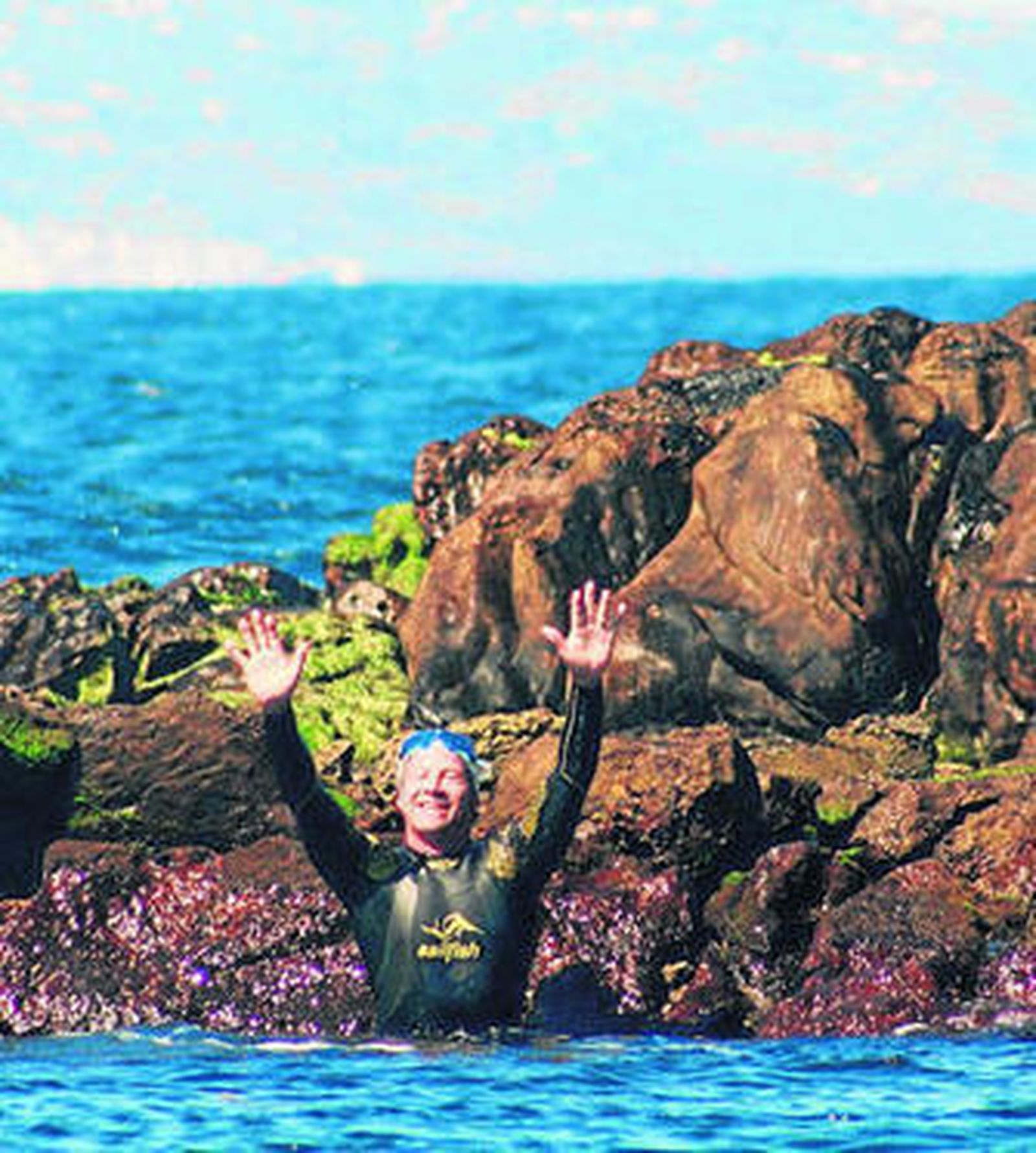 Drendel, a su llegada a Punta Cires.