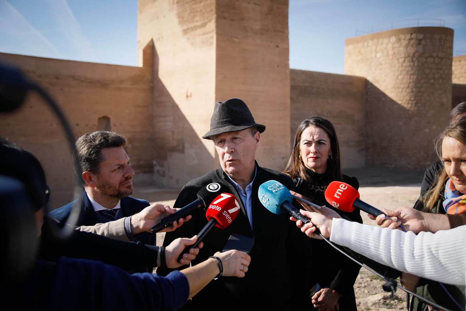 Las imágenes de la restauración de la Muralla de San Cristóbal