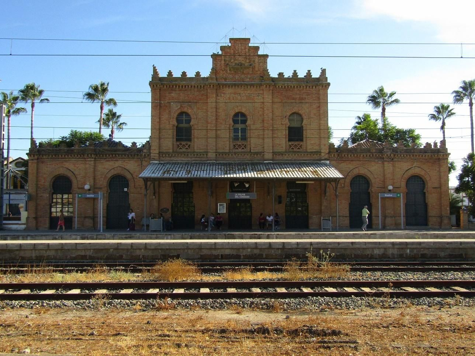 Estación de ferrocarril de La Palma del Condado.