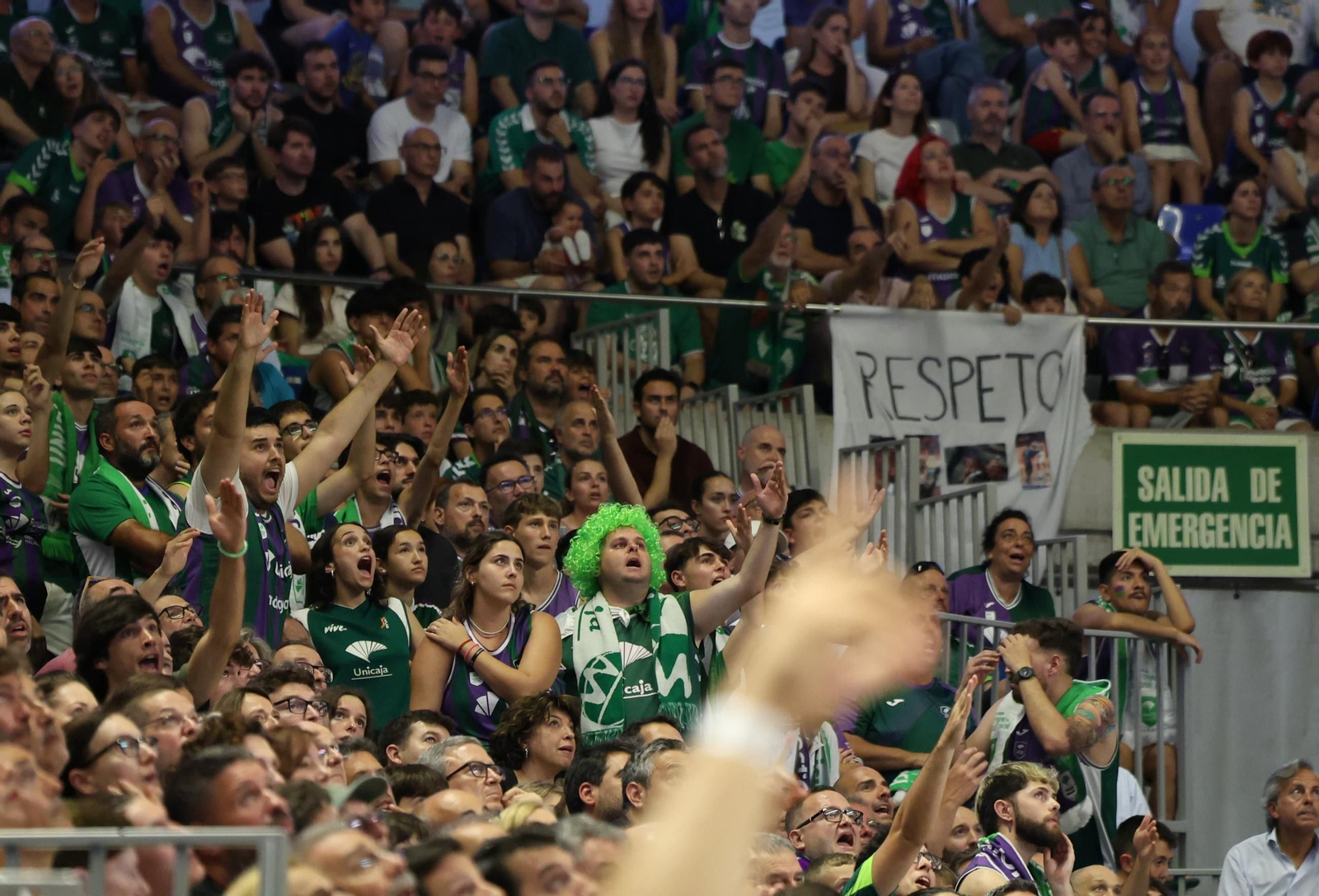 El Unicaja-Real Madrid, en fotos