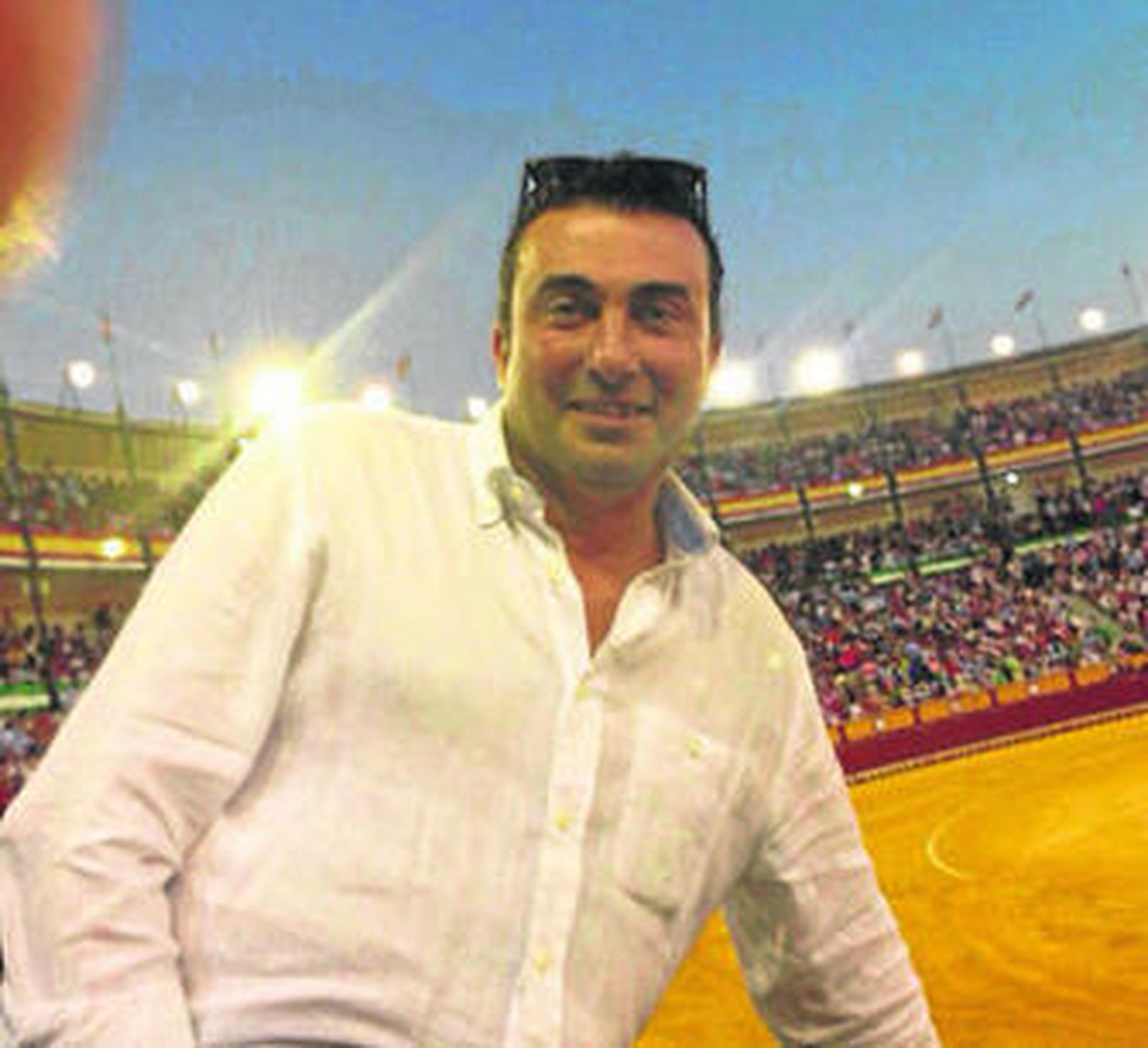 Blas Fernando Gracia, en una de sus últimas apariciones en público.