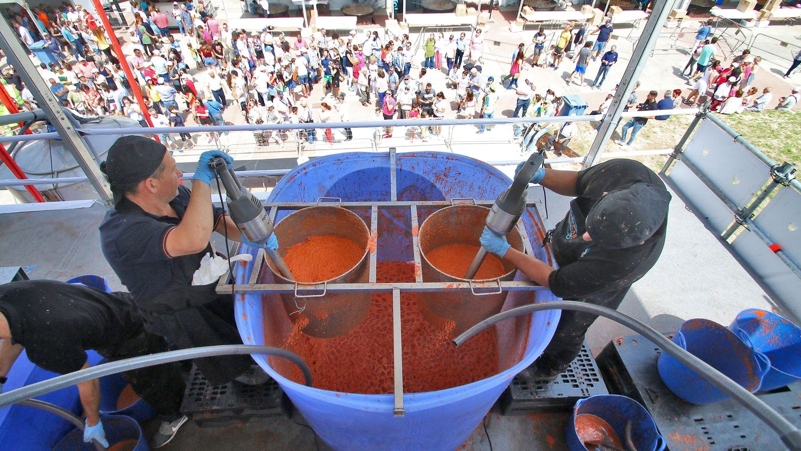Almería batió el Récord Guinness al mayor gazpacho del mundo