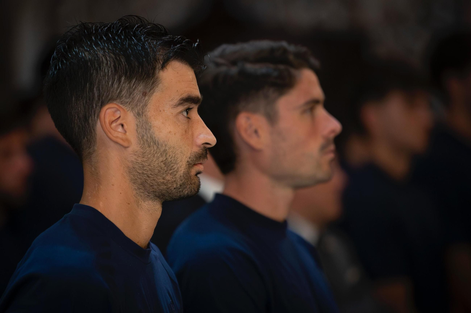 Las imágenes de la ofrenda del Granada CF a la Virgen de las Angustias