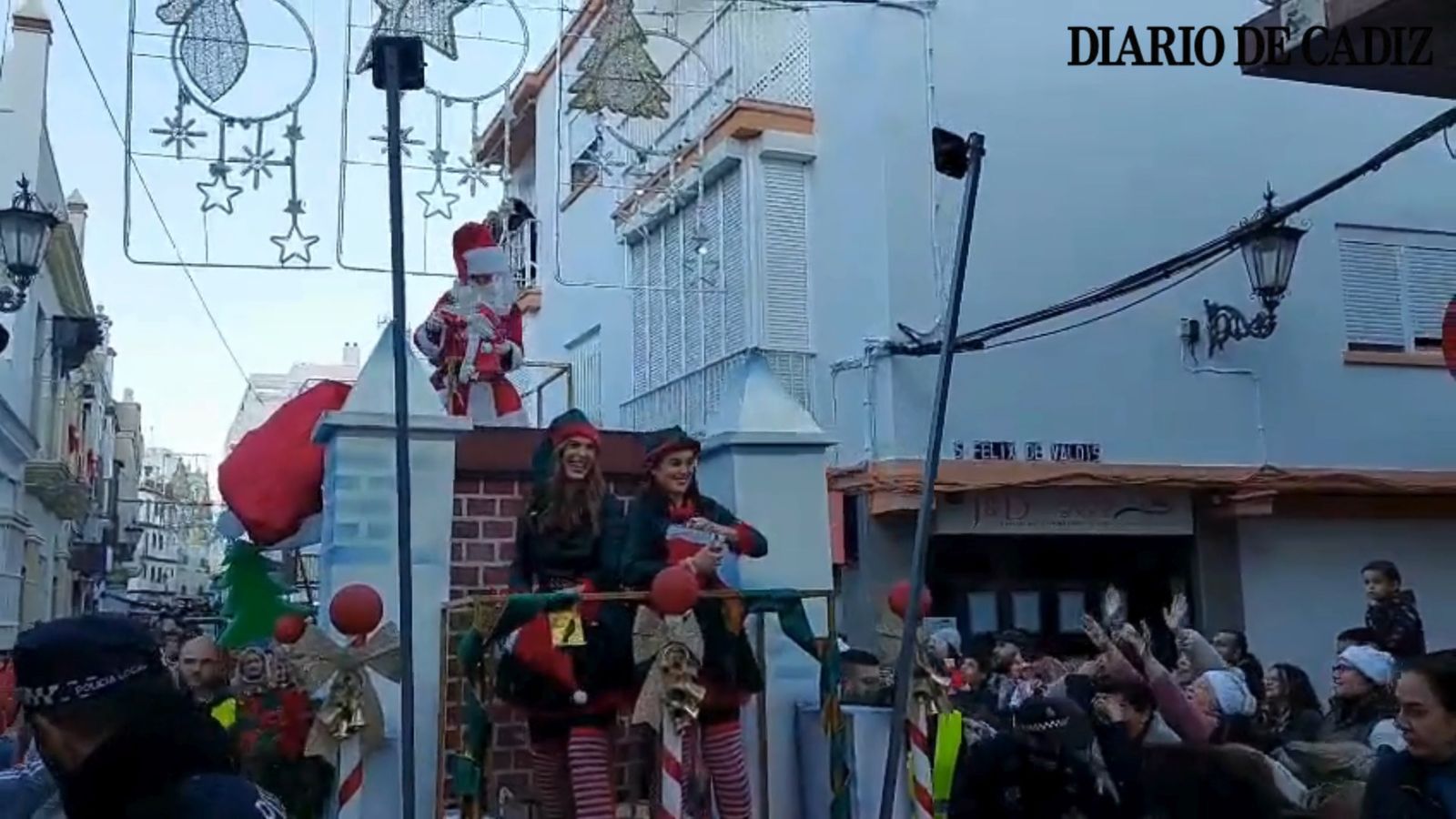 Así ha ido la cabalgata de Papa Noel de San Fernando de la Navidad 2025