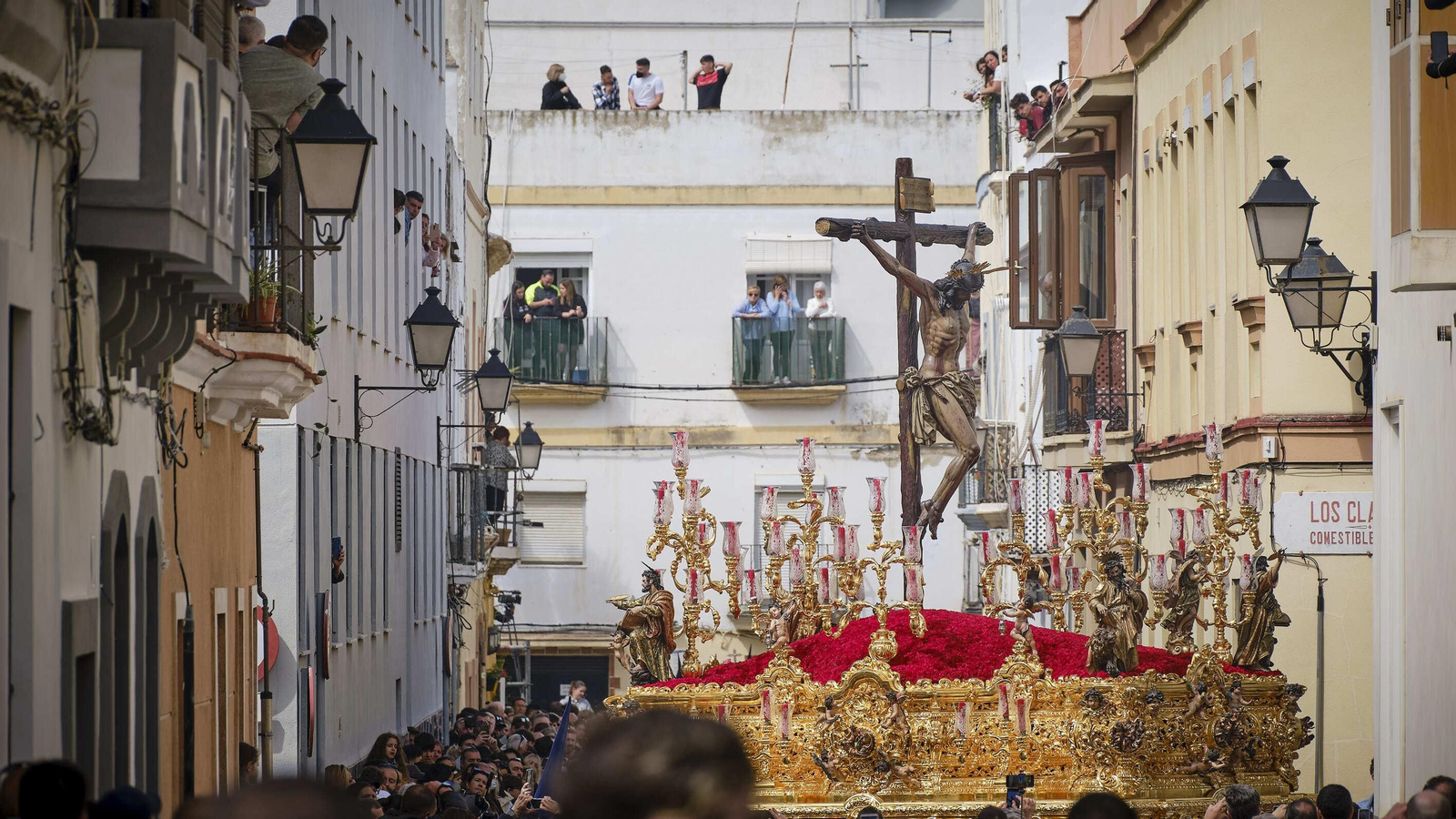 Cofradía de La Palma en la Semana Santa de Cádiz 2022
