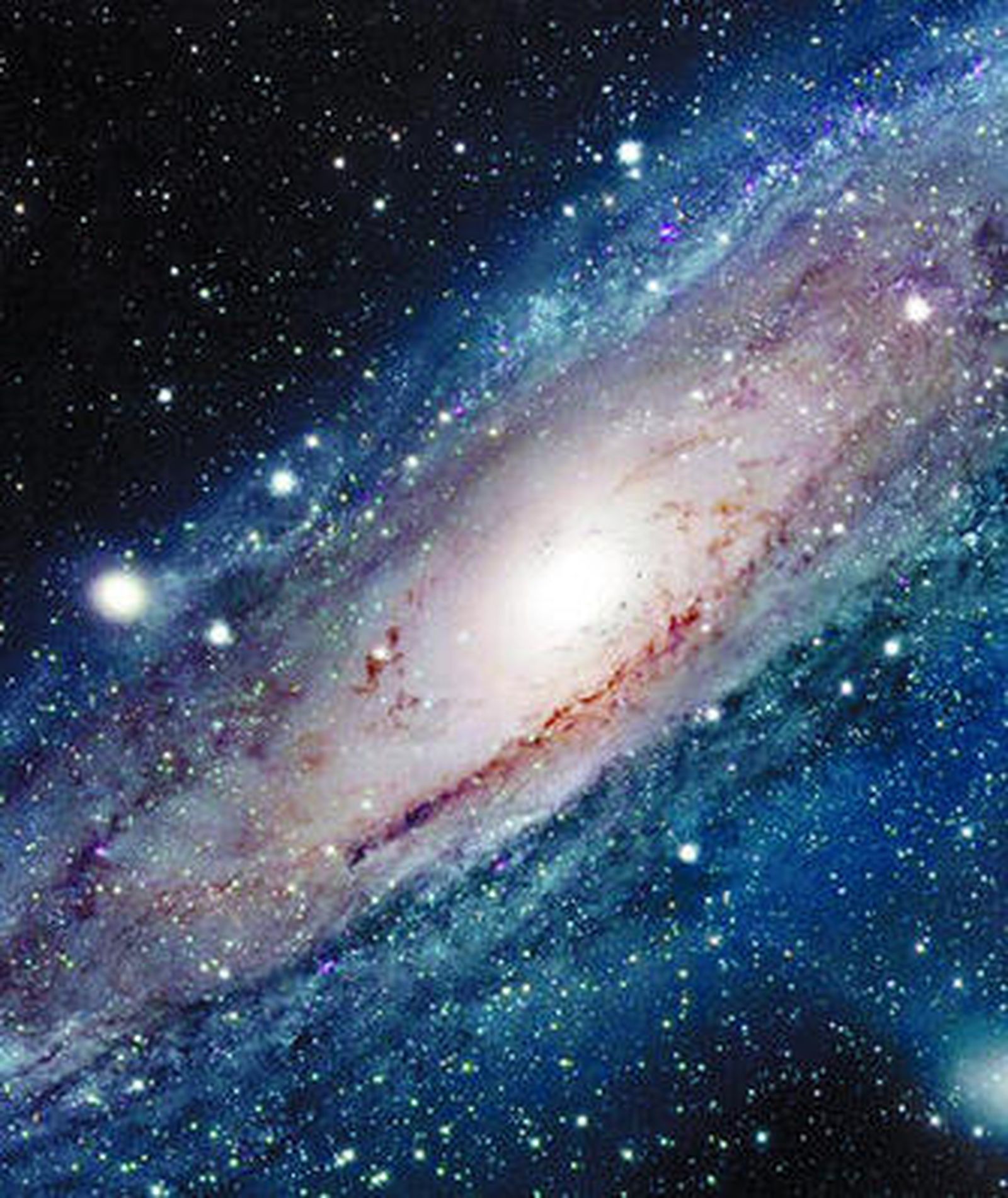 La Vía Láctea, en una imagen de la NASA.