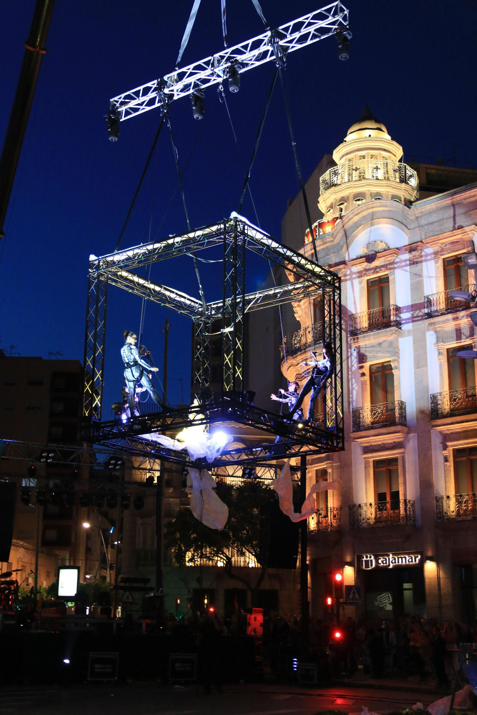 Imágenes de la Noche en Blanco, en Almería
