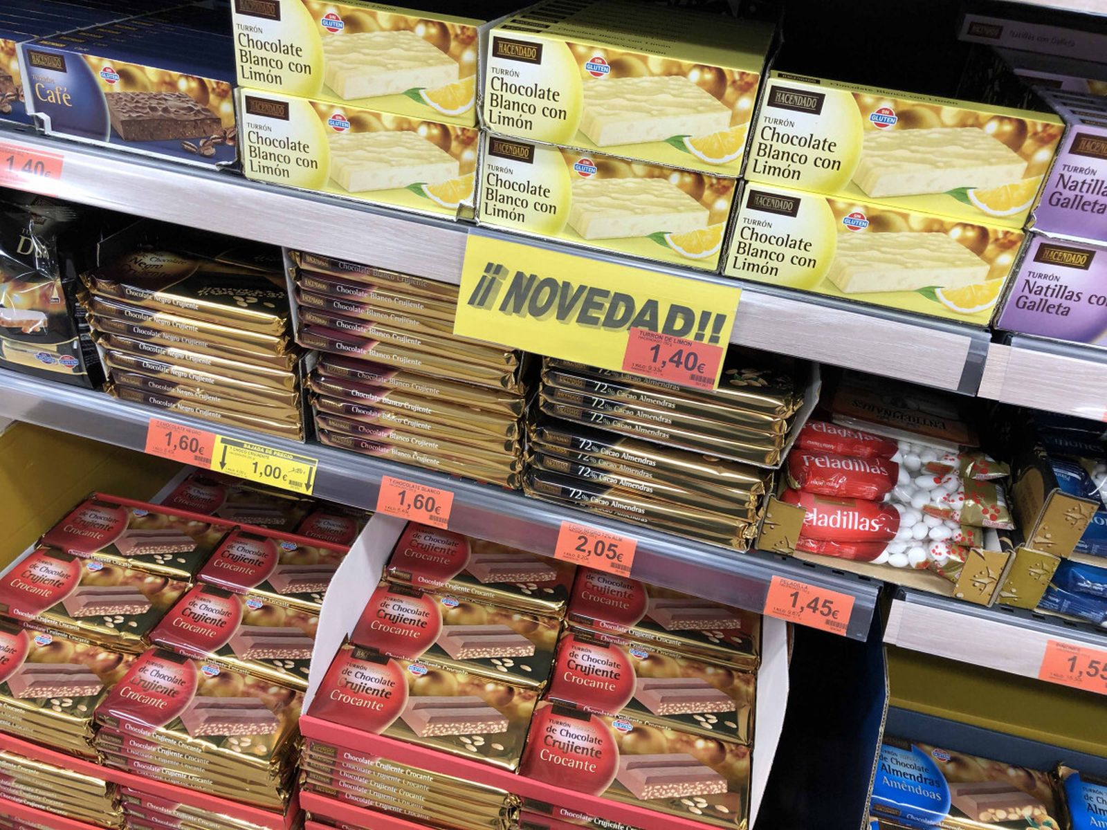 Vuelve el turrón más deseado a los supermercados de Mercadona